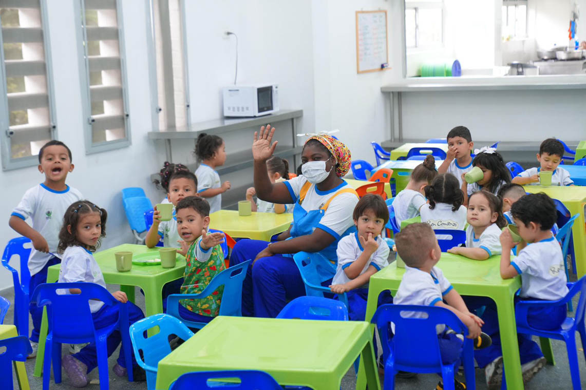 Imagen niños de Buen Comienzo