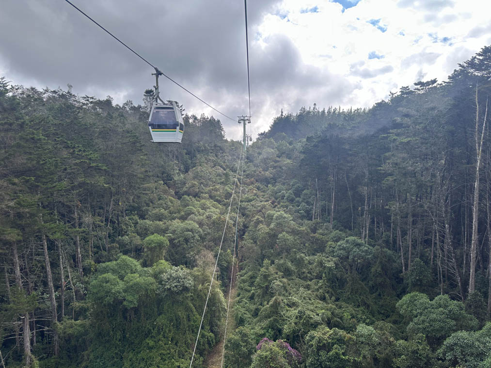 Imagen panorámica del Parque Arví