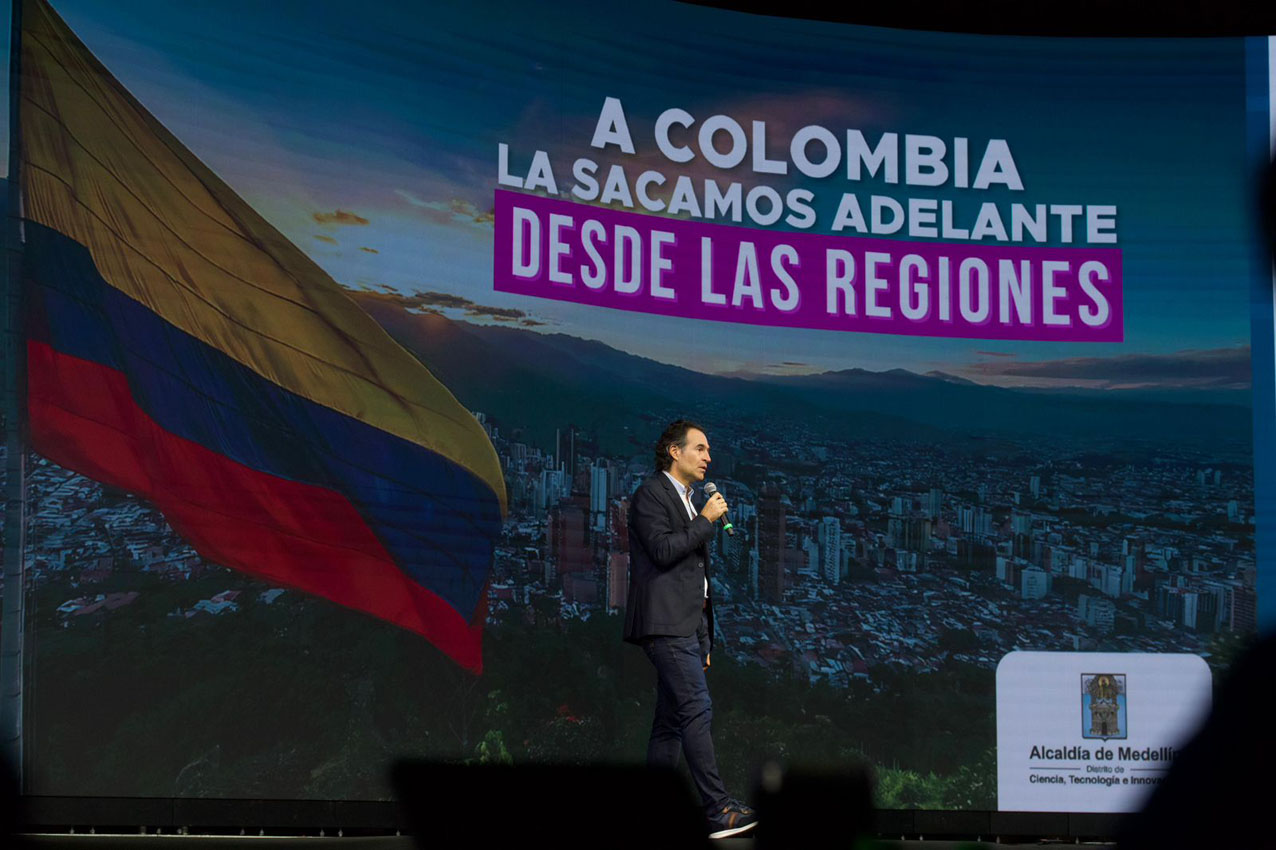 Imagen Federico Gutiérrez evento WOBI 2