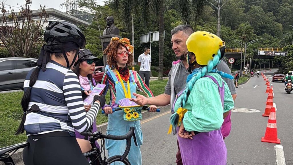 Imagen campaña de activación en Medellín