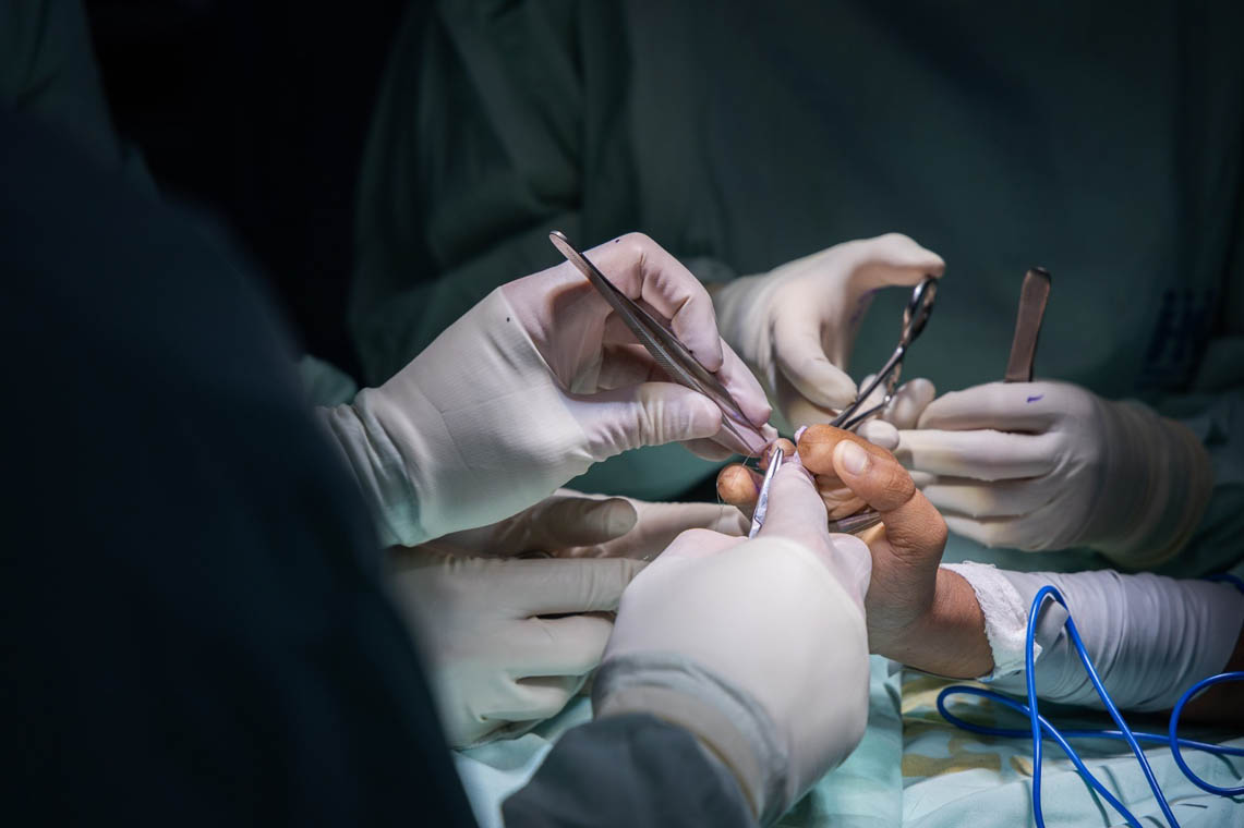 Imagen de cirugía de manos