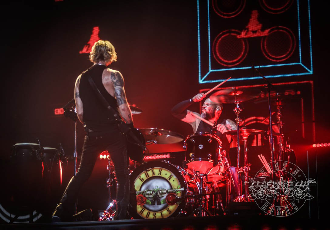 Imagen de concierto de los Guns N’ Roses