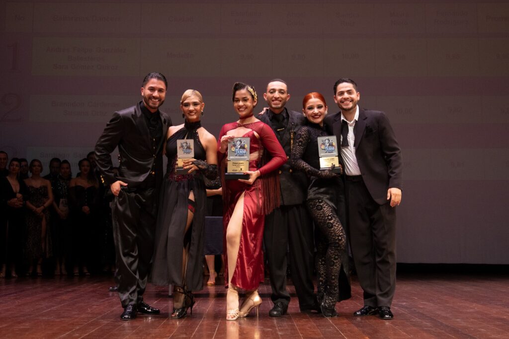 Imagen ganadores baile Festival de Tango