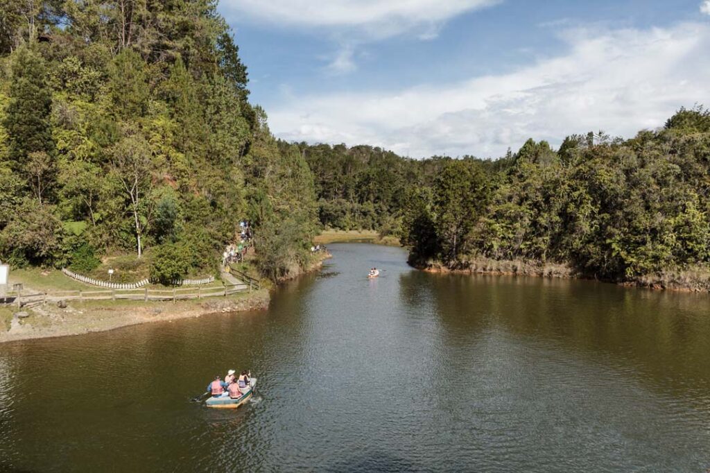 Imagen lago parque Arví