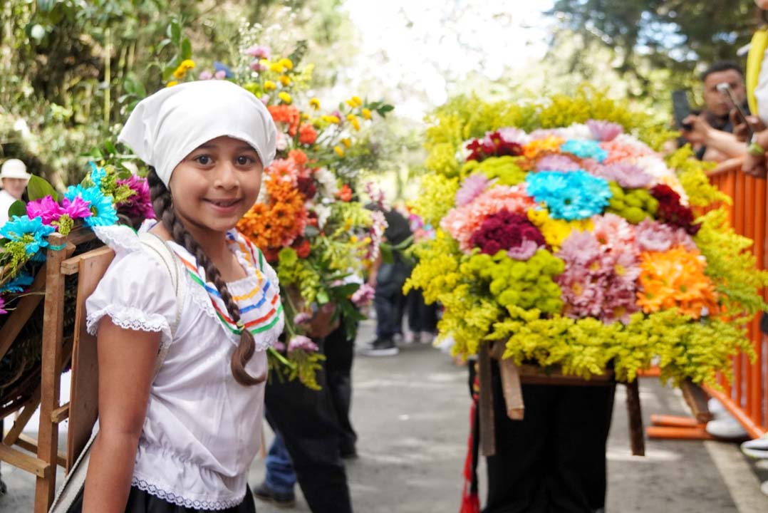 Imagen niña silletera