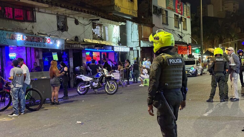 Imagen policías cuidando la ciudad por hurto