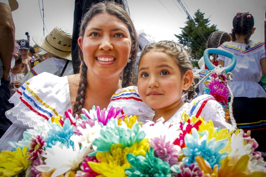 Imagen Johana Zapata Y María Paz silleteras