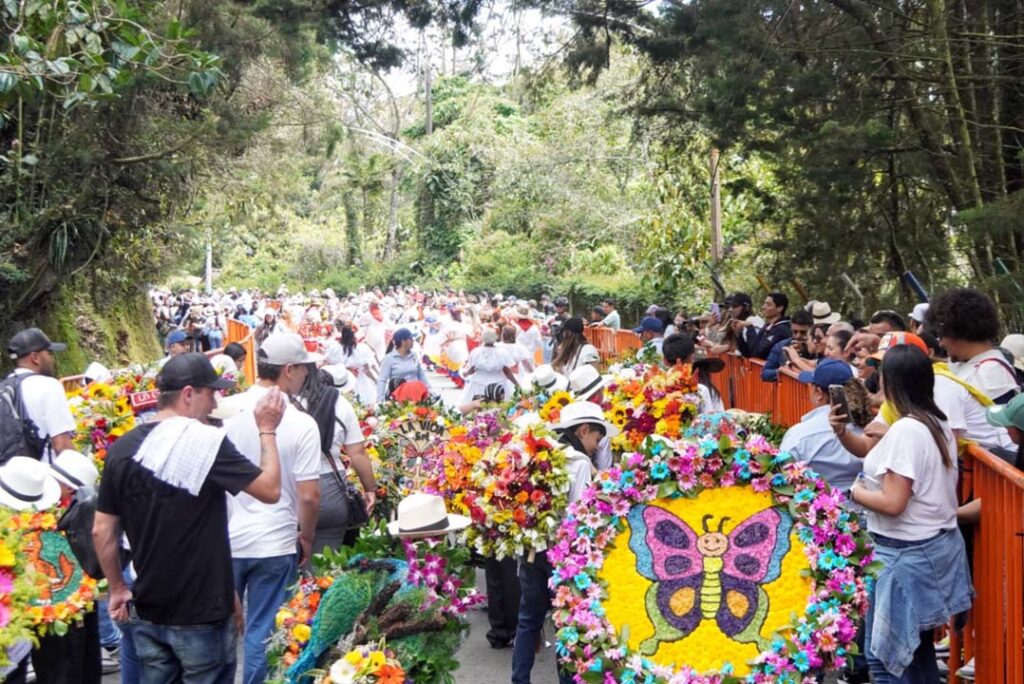 Imagen desfile de silleteritos