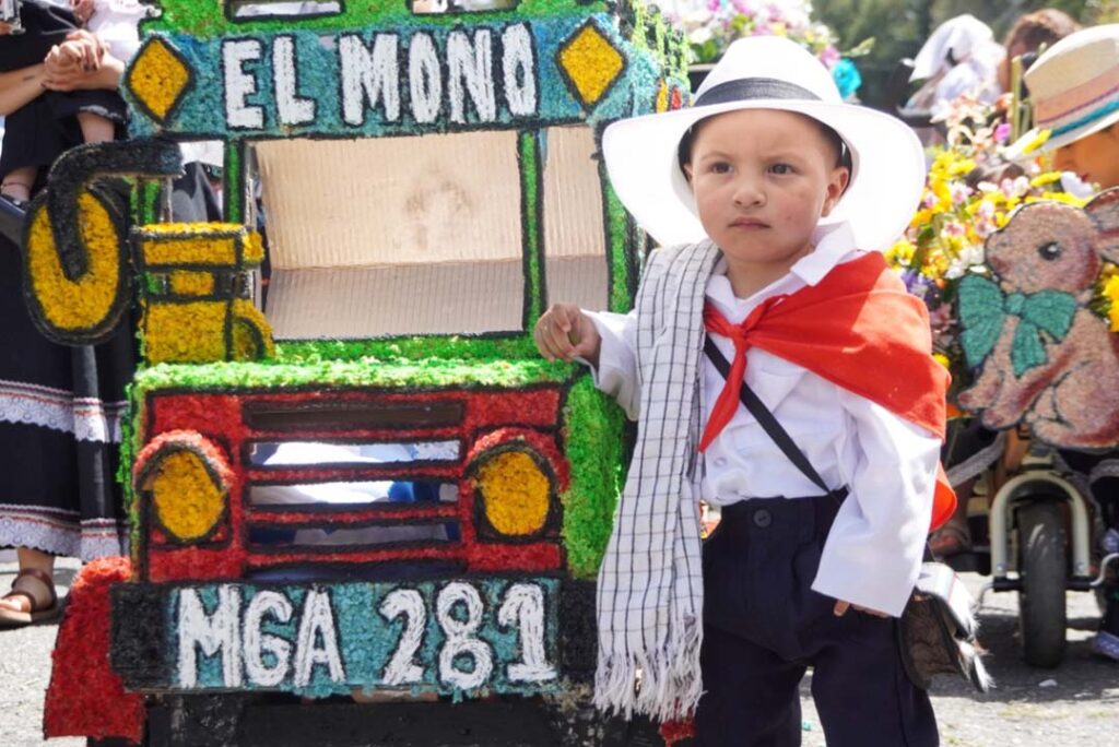 Imagen niño silletero