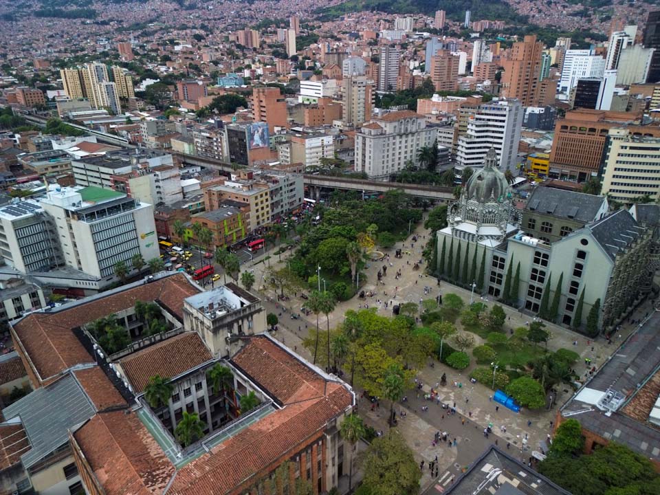 Imagen panorámica Plaza de Botero
