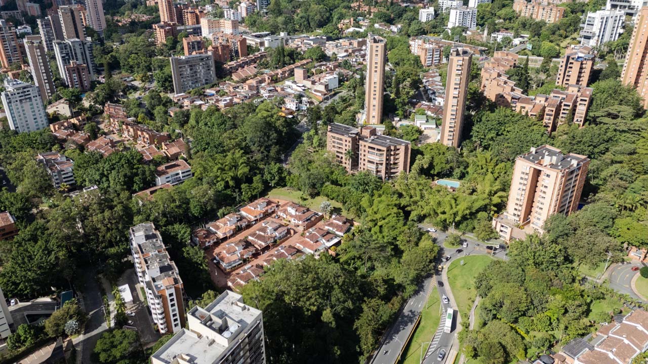 Imagen panorámica de Medellín 2
