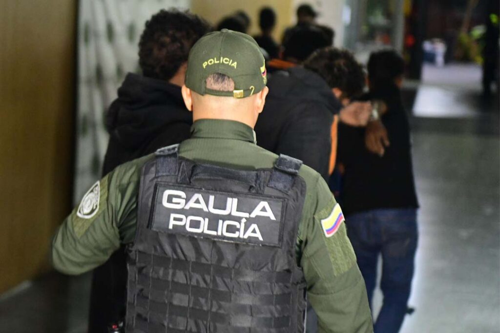 Imagen policía del Gaula