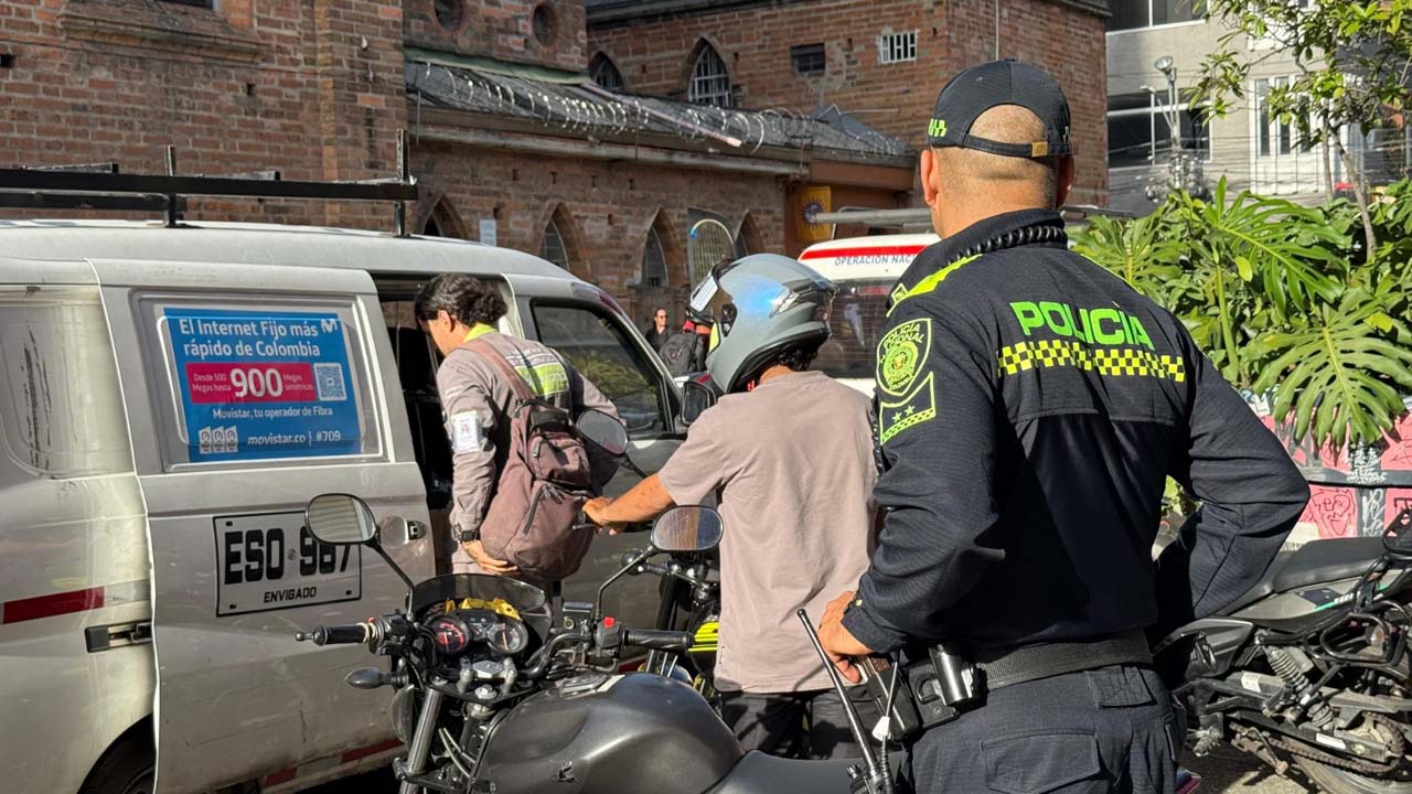 Imagen policía en operativo