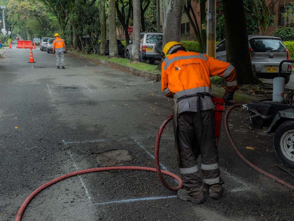 Imagen trabajos en las calles