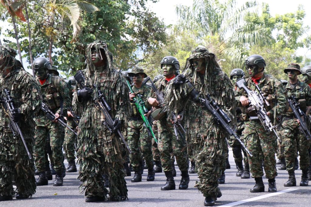 Desfile militar del 20 de julio