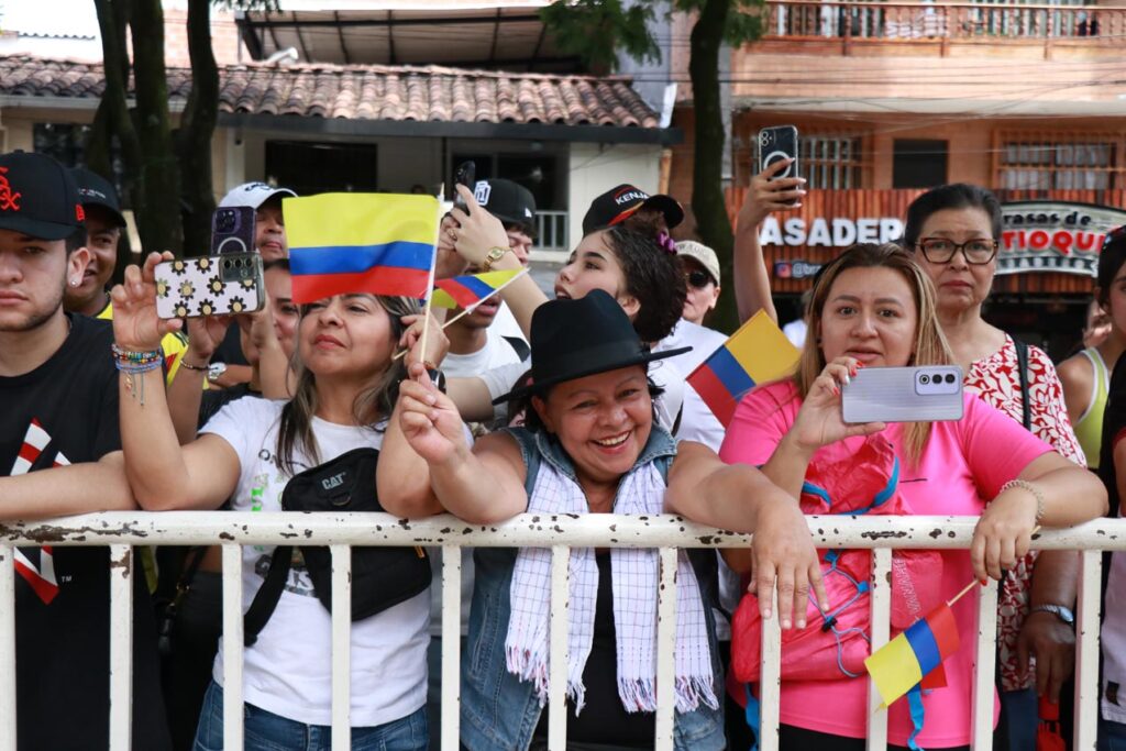 Desfile militar del 20 de julio
