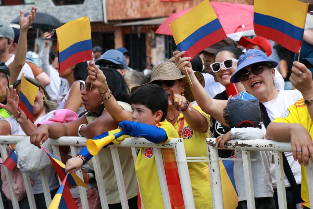 Desfile militar del 20 de julio