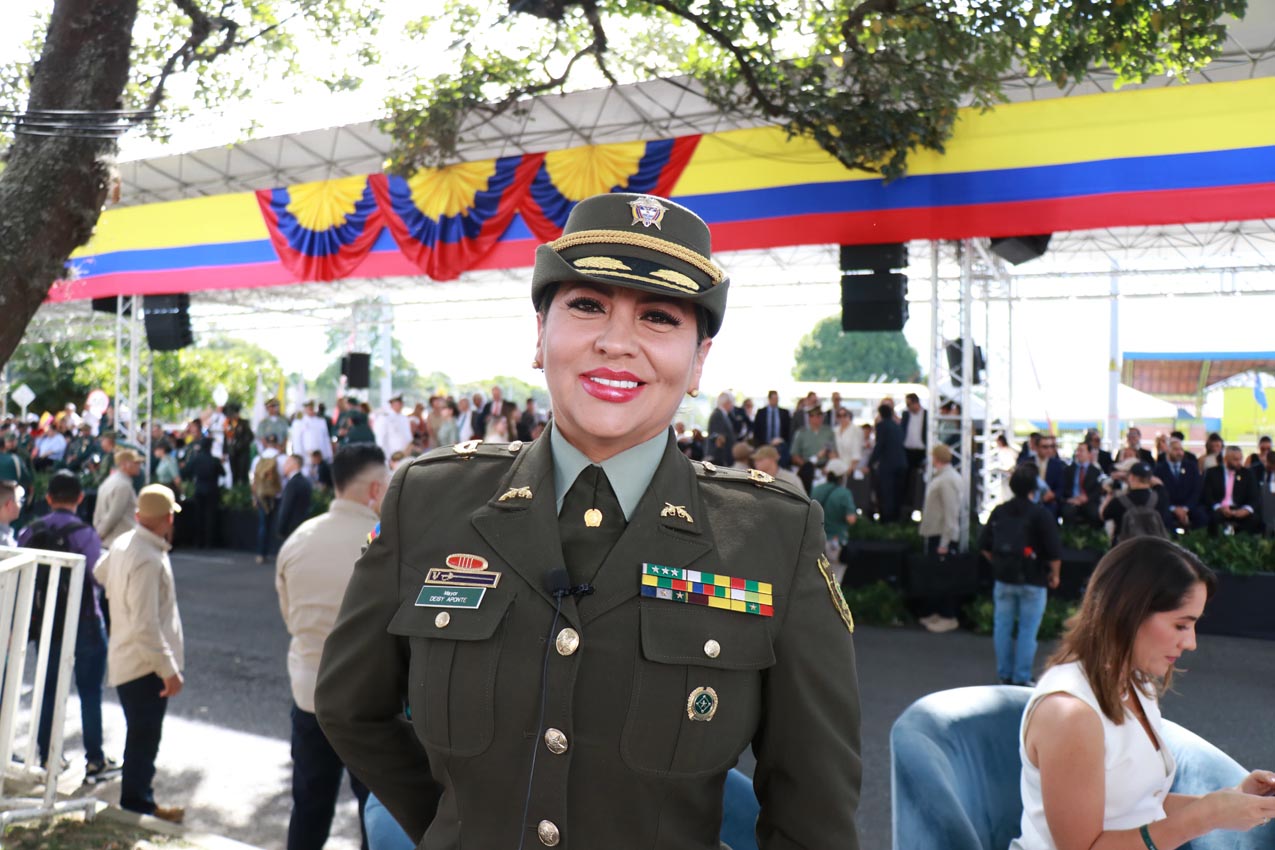 Mayor Deisy Aponte - Policía Nacional