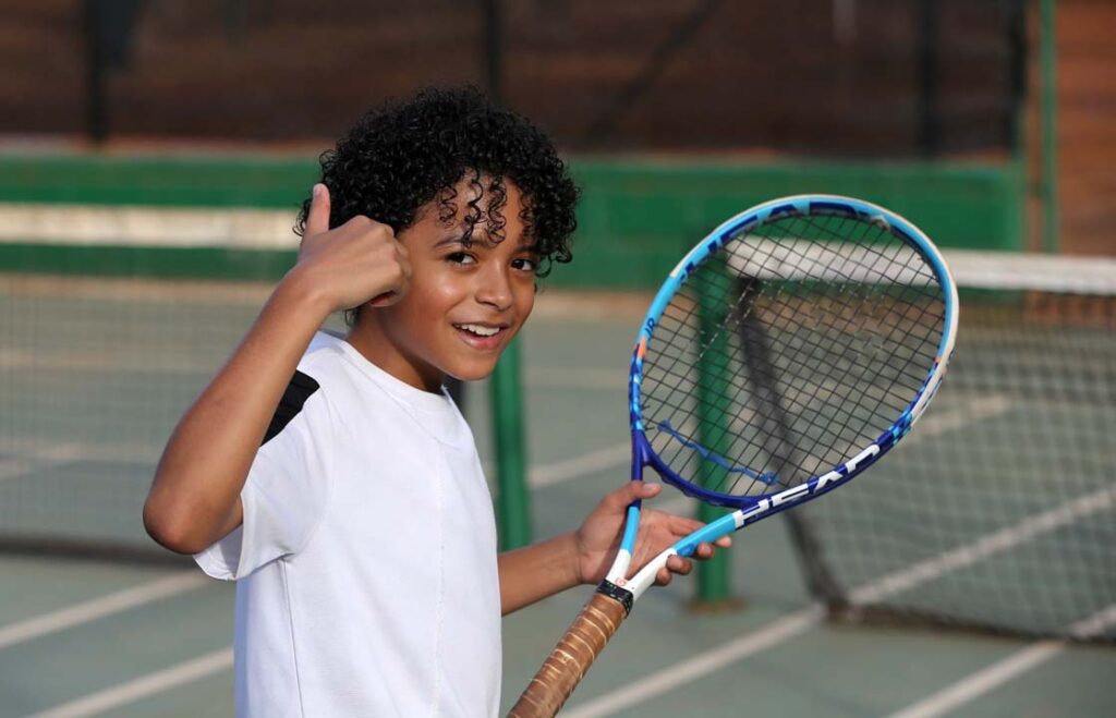 imagen niño tenista