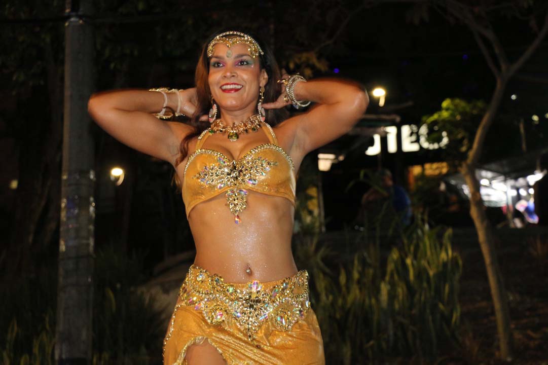 Imagen Victoria Mazo bailarina y docente de danza árabe