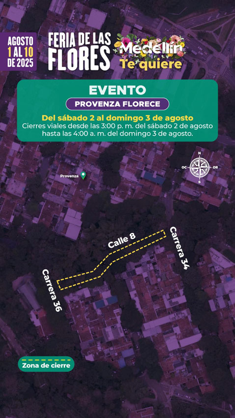 Imagen cierres viales feria flores 2025 (2)