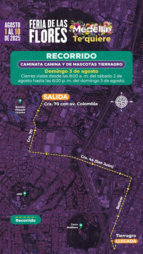 Imagen cierres viales feria flores 2025 (6)