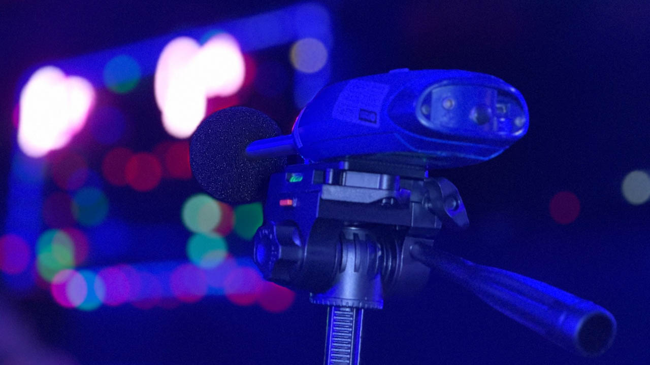 Imagen de micrófono para la medición del ruido