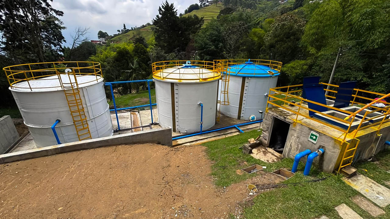 Imagen de planta de agua potable en Altavista