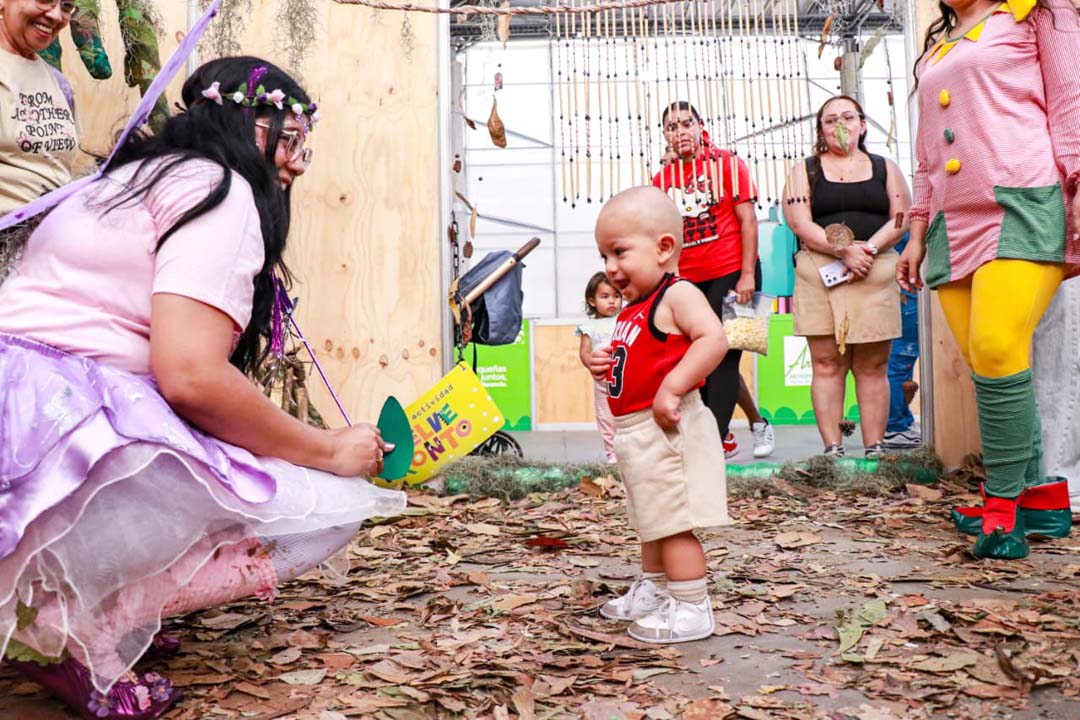 Imagen niño con hada