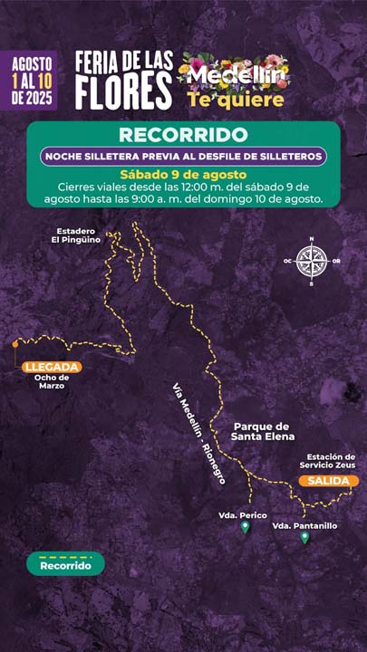 Imagen noche silletera