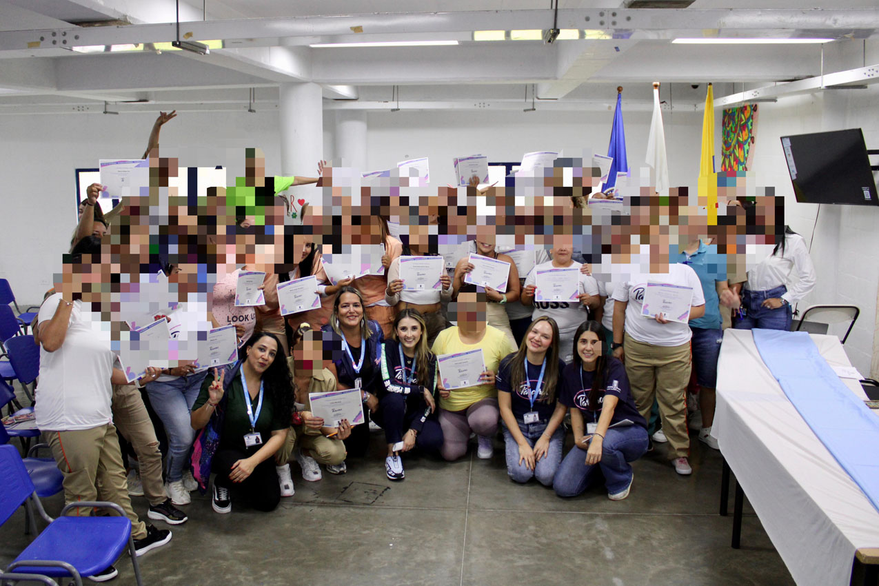 Imagen Graduación de 100 personas privadas de la libertad en Pedregal (5)