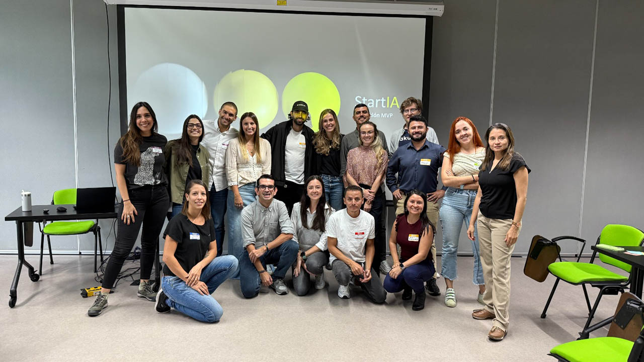 Imagen de emprendedores en Ruta N