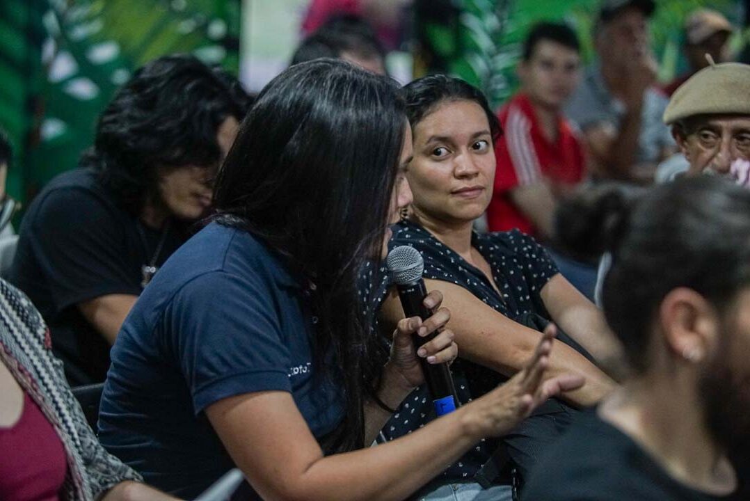 Imagen del público en la Fiesta del Libro planeación