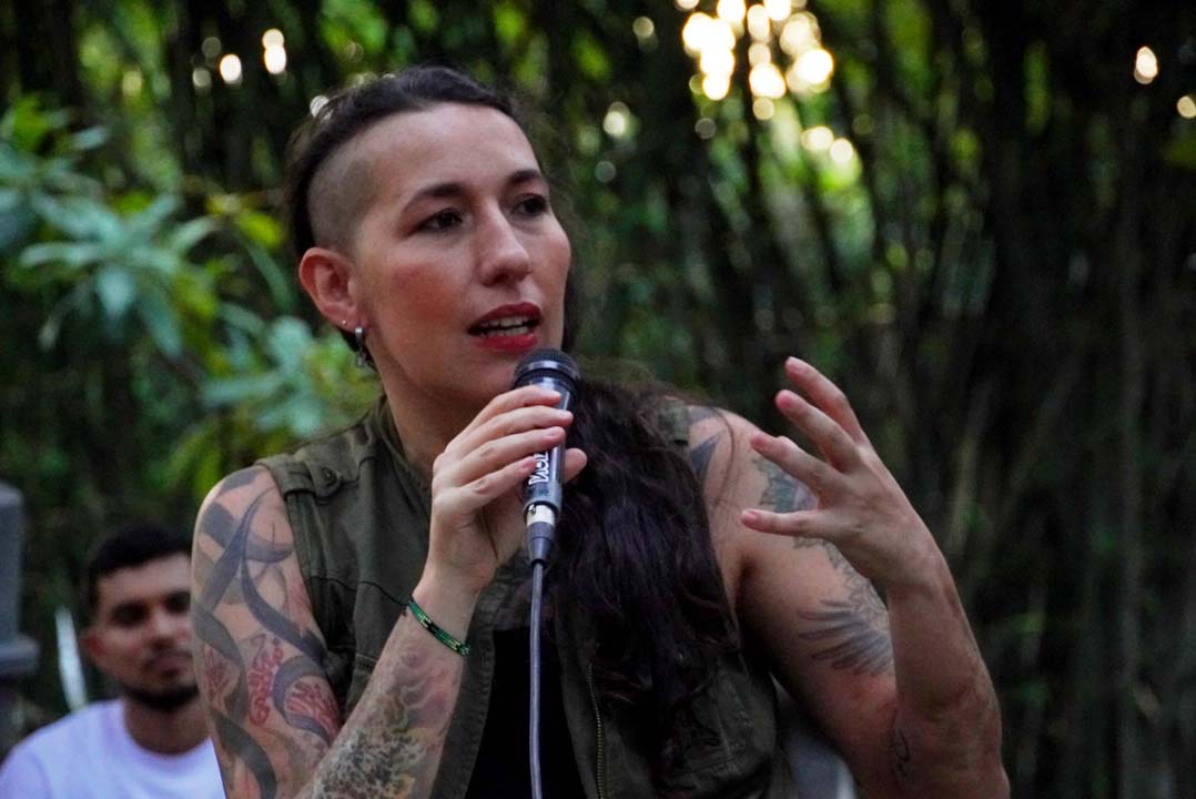 Imagen derechos de las mujeres desde la cultura y el cuidado Fiesta del Libro (4)