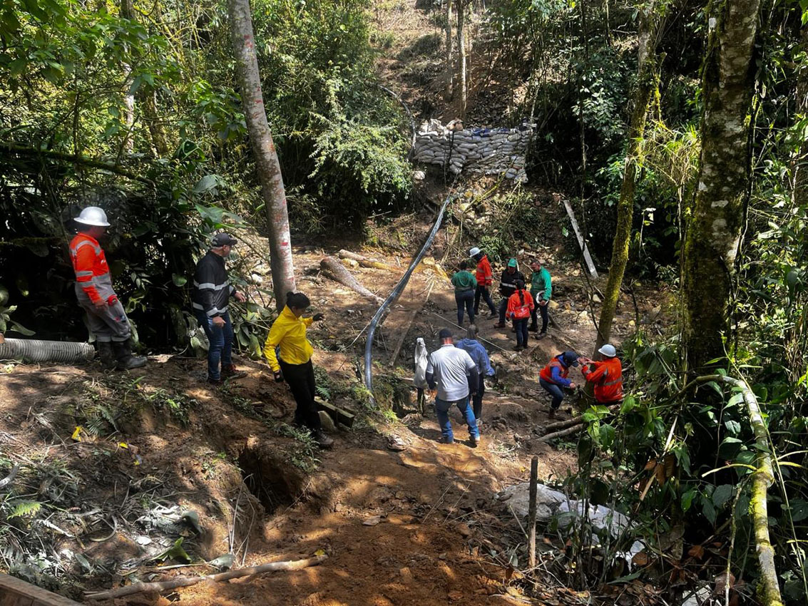 Imagen obras planta de tratamiento de Aguas Frías Altavista (1)
