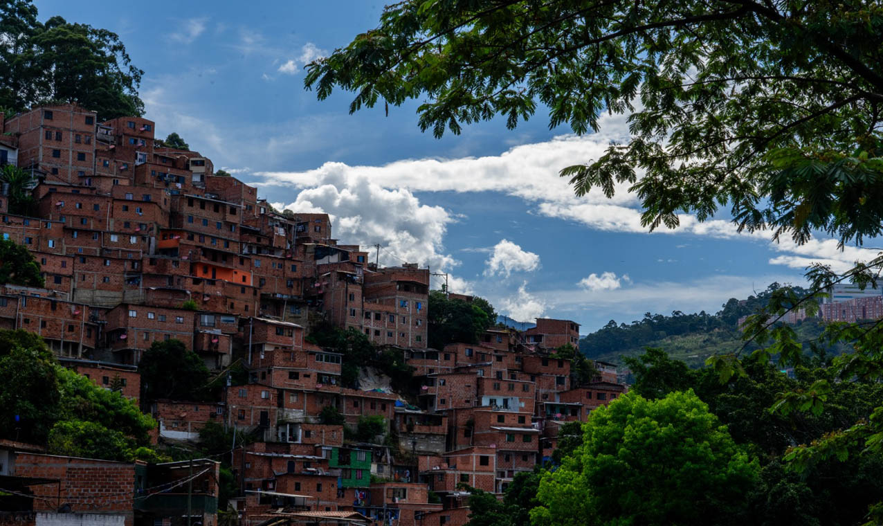 Imagen panorámica de Medellín, La Iguaná