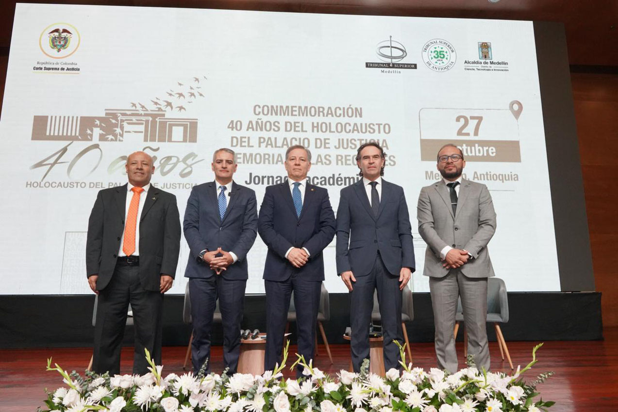 Imagen conmemoración 40 años del holocausto del Palacio de Justicia (4)