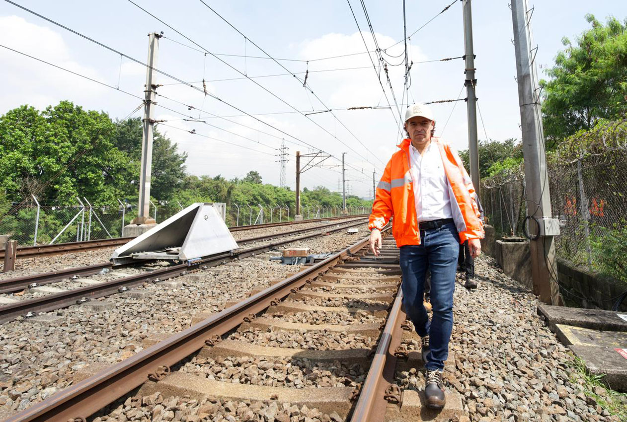 Obras de recuperación en la vía férrea del metro Imagen obras de recuperación en la vía férrea del metro (3)