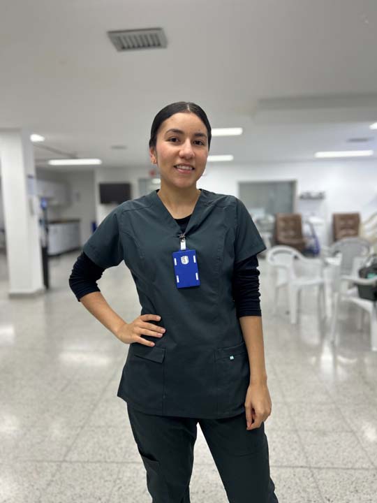 Diana Sofía Castellón Agudelo, es la trabajadora social del Hospital General,