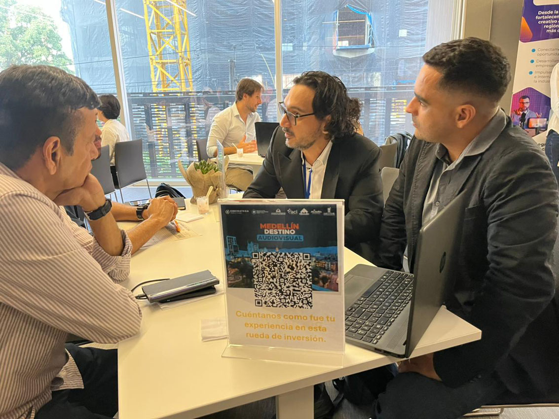 33 empresas de Medellín se abren camino con inversionistas de la industria mundial audiovisual Imagen 33 empresas de Medellín se abren camino con inversionistas de la industria mundial audiovisual (1)