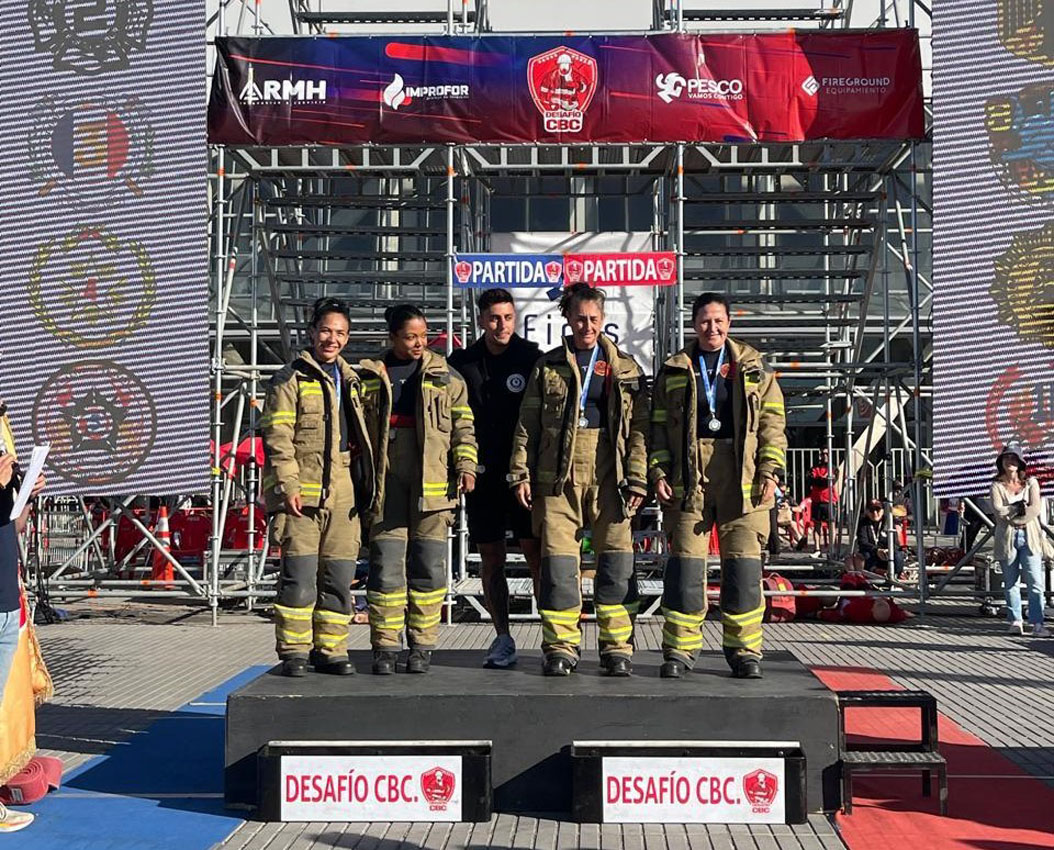 Medellín primeros puestos en Desafío Internacional de Bomberos en Chile Imagen Medellín primeros puestos en Desafío Internacional de Bomberos en Chile (1)