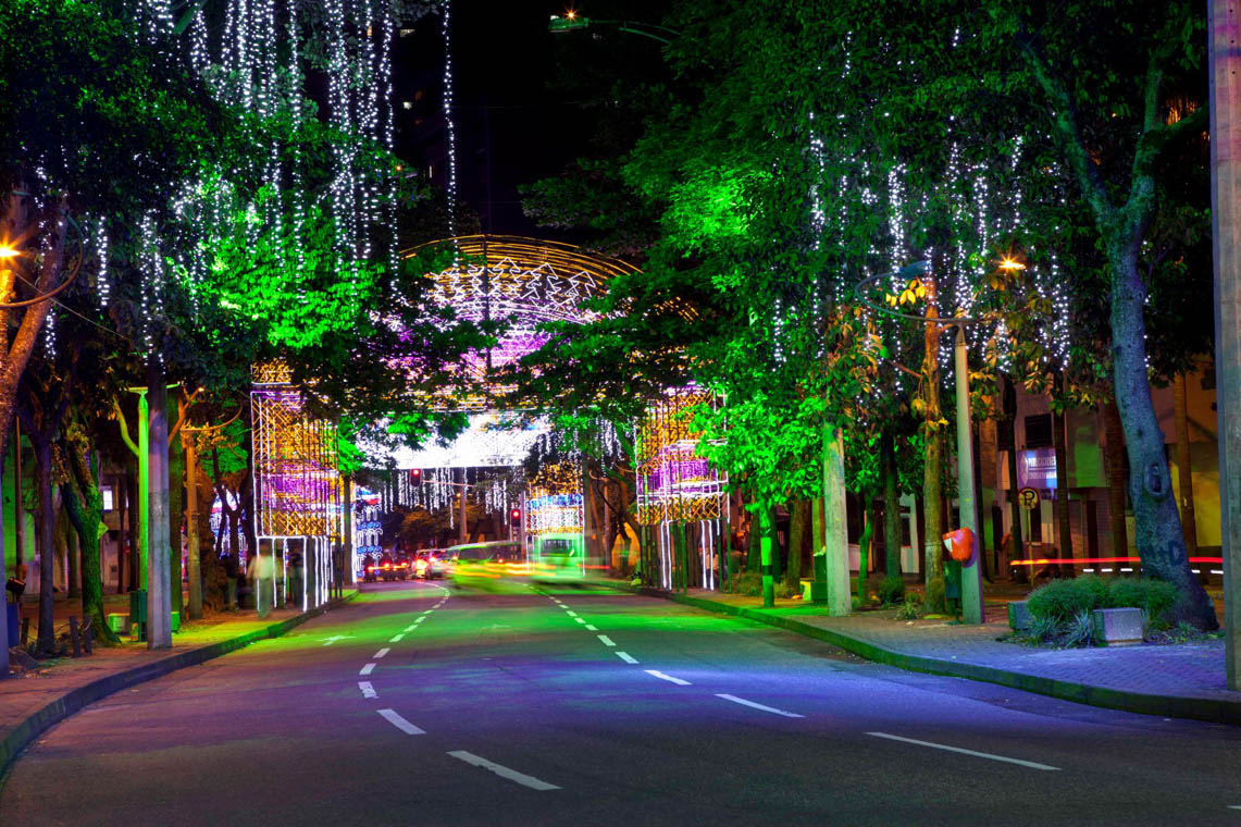 Imagen de alumbrados Medellín