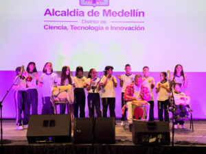 Imagen de grupo musical de estudiantes