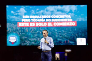 Imagen del Alcalde en Congreso de Prevención de Violencias