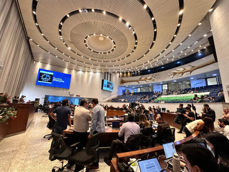 Imagen del recinto del Concejo de Medellín