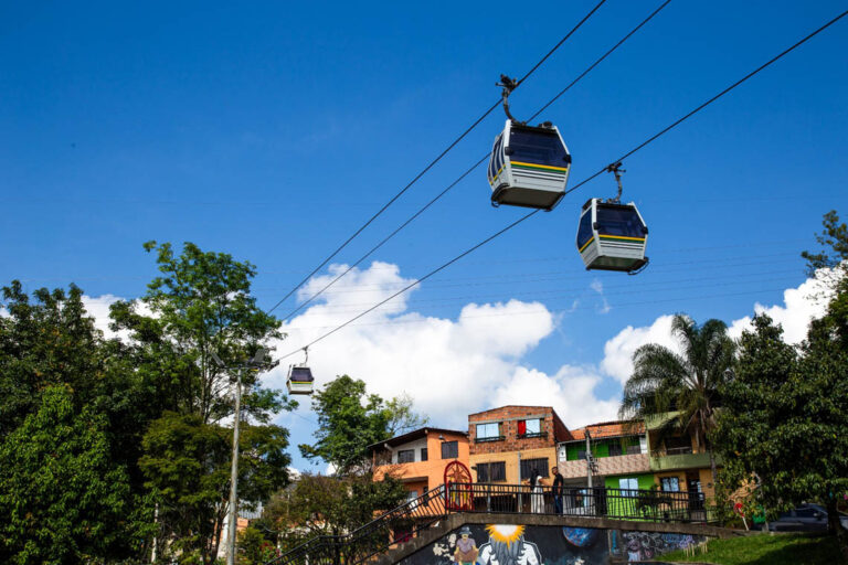 Imagen panorámica metrocable
