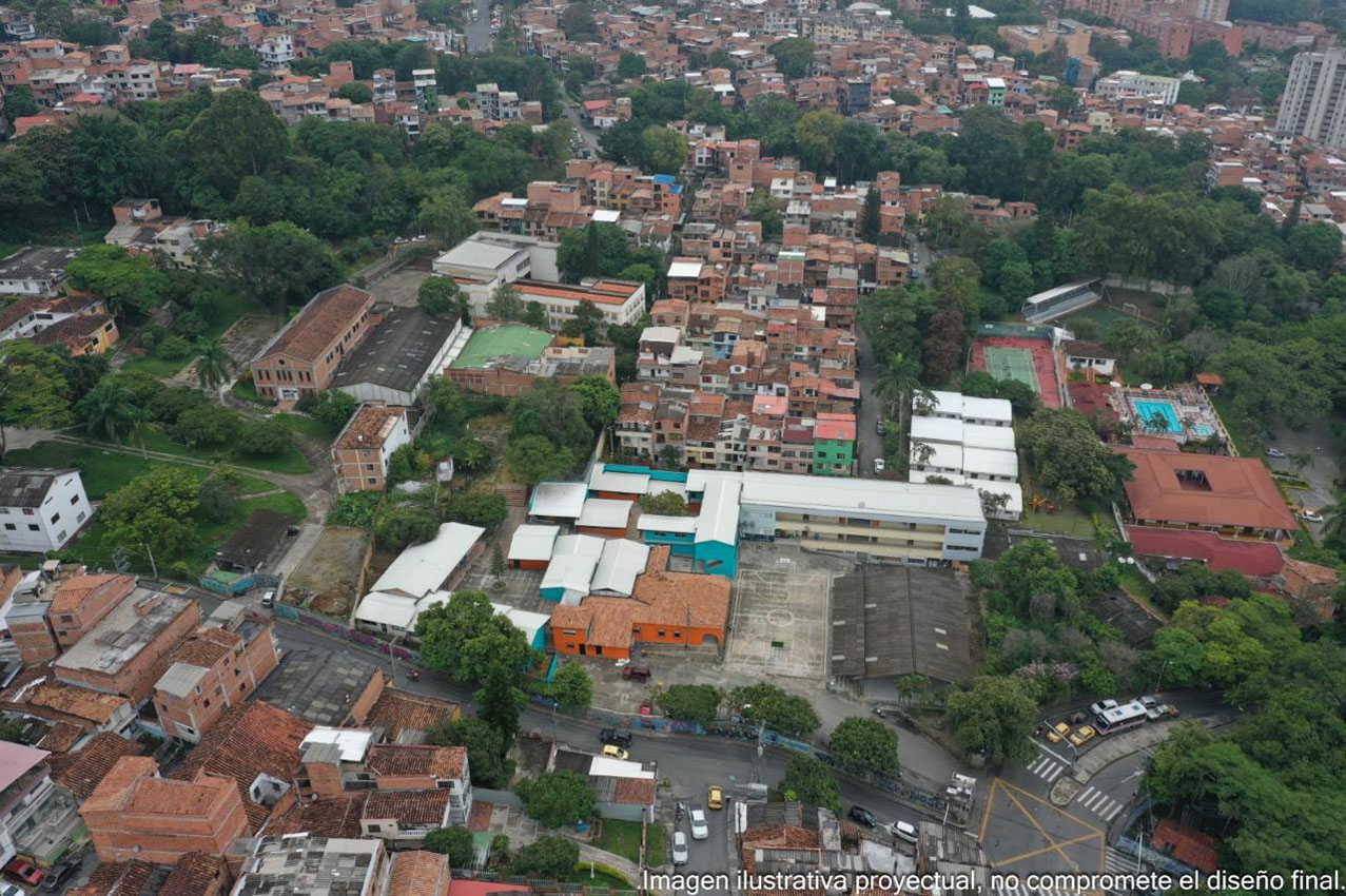 Imagen proceso de contratación del primero de los 10 nuevos megacolegios (1)