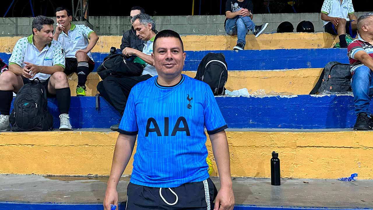 Rafael Díaz, arquero de Metroparques