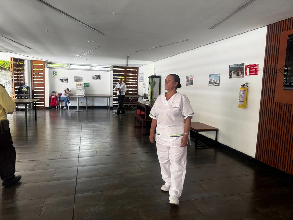 Imagen Rubiela con público Medellín