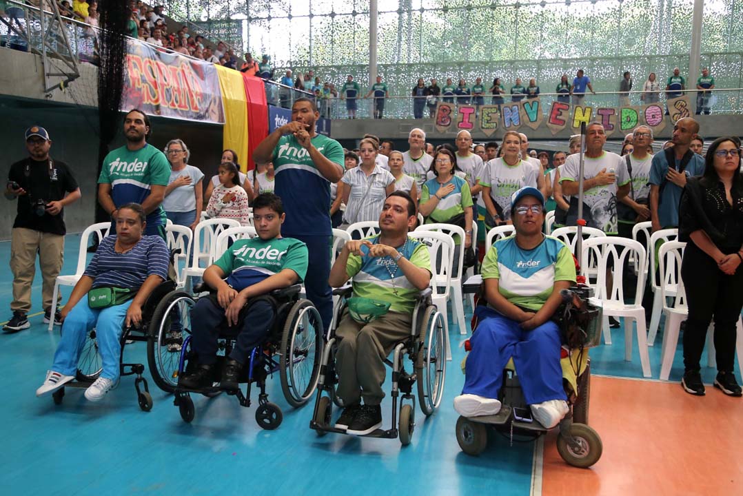 Imagen deportistas con discapacidad y cuidadores disfrutaron los Juegos Metropolitanos (1)